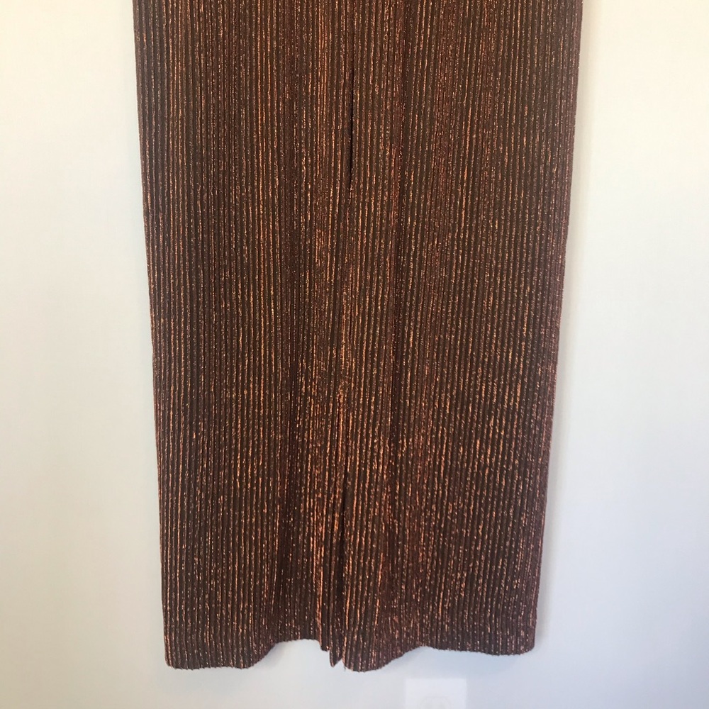 Joseph Ribkoff Couture Metallic  beautiful Formal Gown final price - Picture 8 of 11
